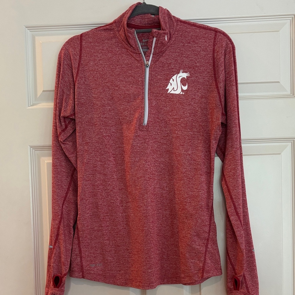 Nike WSU Medium Dri-FIT Quarter-Zip Pullover
